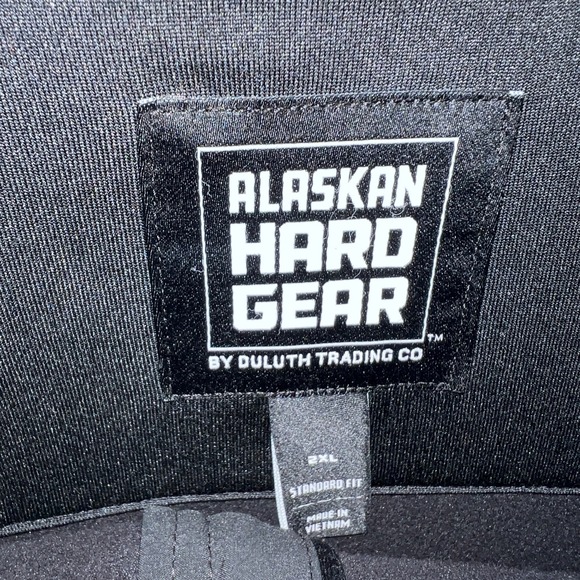 Alaskan Hardgear Men's AKHG Graveltec Standard Fit Full Zip Mock Jacket 2XL Blue - Picture 3 of 8